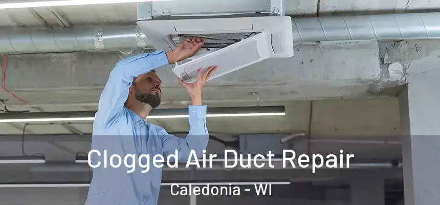 Clogged Air Duct Repair Caledonia - WI