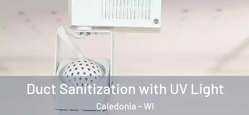 Duct Sanitization with UV Light Caledonia - WI