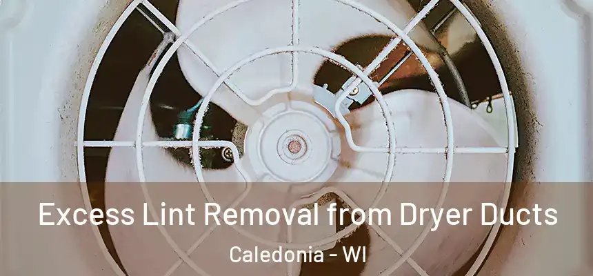 Excess Lint Removal from Dryer Ducts Caledonia - WI